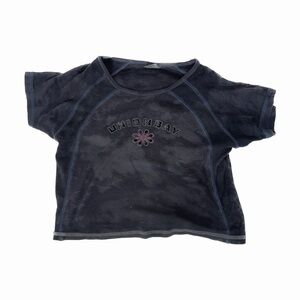 Union Bay painted crop top